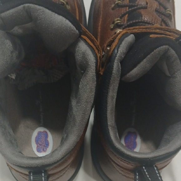 Dr. Comfort Brown Leather Boots Gentle Used Excellent Conditions Sz 11.5 - Picture 6 of 10